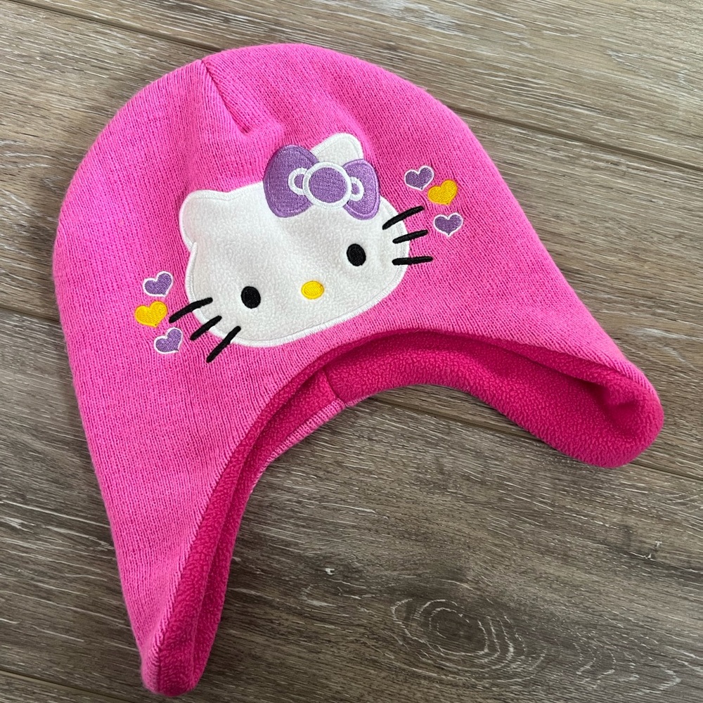 NWOT Hello Kitty pink winter beanie hat by Sanrio